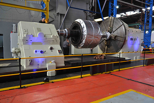 MartinusenCoutts 140t lathe ACTOM motor generator refurbishment