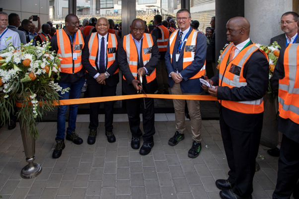 President Cyril Ramaphosa opens Sandviks new Khomanani facility