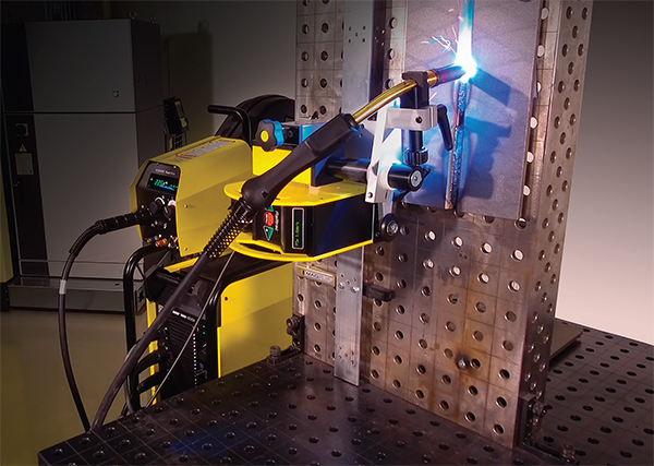 ESAB Railtrac welding solution for tank terminal project