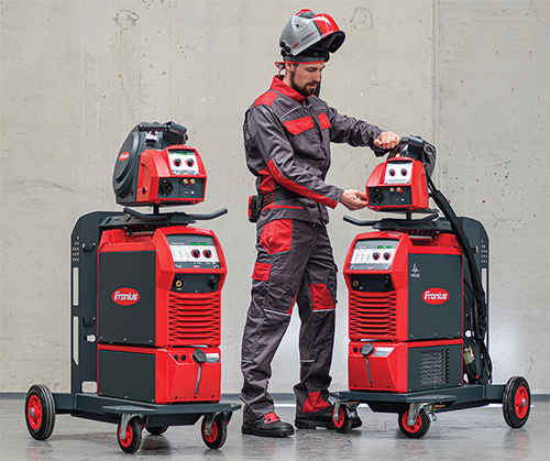 Pulse welding with Fronius TransSteel Pulse