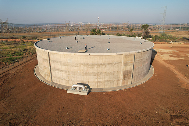 The Civil Engineering Contractors category was won by the highly impressive Pretoriusrand 20 Ml reservoir 1