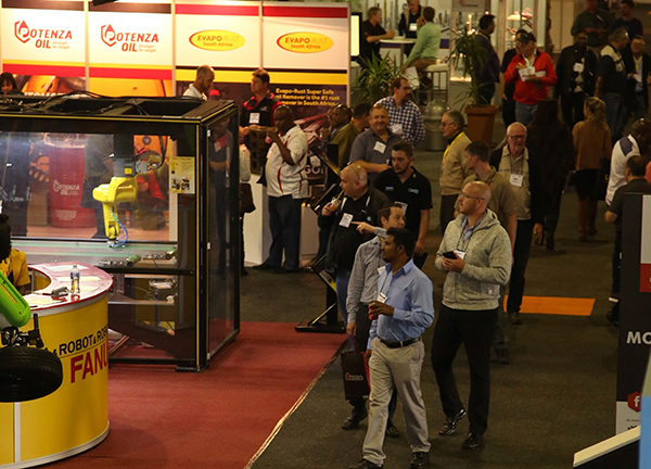 Visitors attending Machine Tools Africa 2017