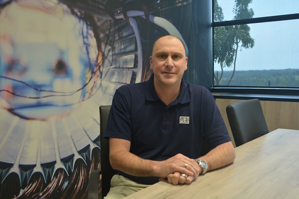Alastair Gerrard Executive Energy Systems at WEG Africa