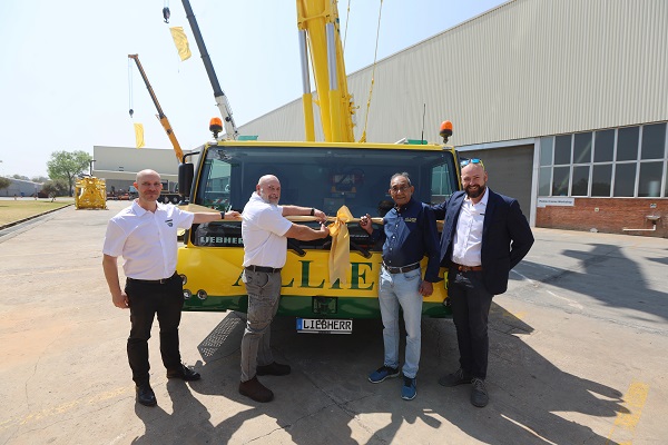 First Liebherr LTM 1650 8.1 crane in Africa delivered