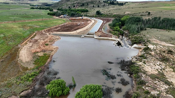 23593 Boston Hydroelectric plant within the Lesotho Highlands Water Scheme