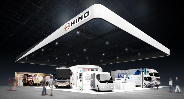 Hino gave several glimpses into the future at Japan motility show