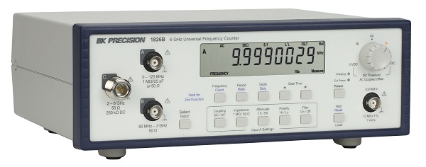 BK Precisions new Frequency Counter 1820B Serie is available from Comtest