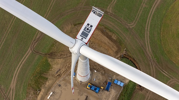 N1756.X wind turbine developed by the Nordex Group has a hub height up to 179 metres