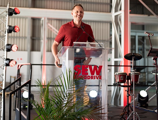 Phillip Steyn Gqeberha Branch Manager for SEW EURODRIVEjpg
