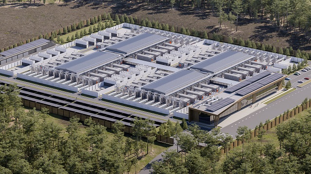 Scalable prefabricated infrastructure for data centres