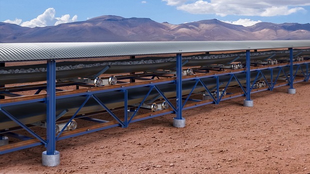 Africa adopts rail running conveyors