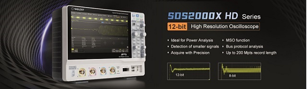 HD digital storage oscilloscope