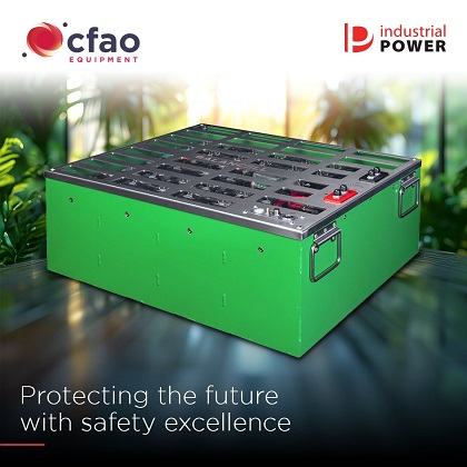 Lithium power batteries enhance workplace safety