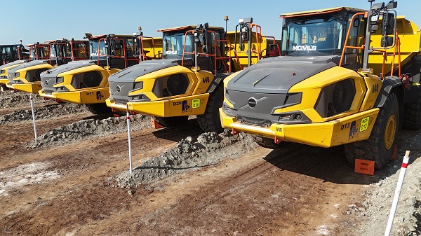 First New Generation Volvo A40 ADTs deliver the goods for M Civils
