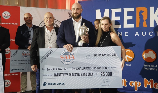 Who will be the SA Auctioneer of the Year