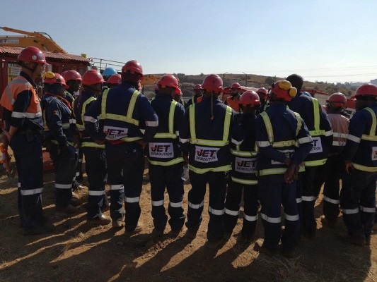 Jet Demolitions teams are trained for complex environments prioritising safety and effective hazard management at every stage