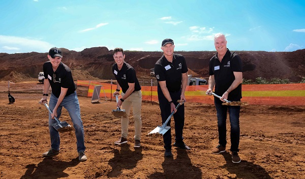 Sod turning event at Growthpoint Properties Tecoma Park