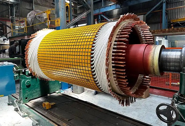 Refurbishing a 15 MW wound rotor induction motor