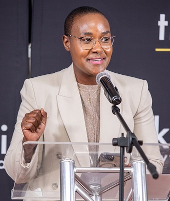 Mpumi Sithole Executive head of corporate Affairs at Thungela