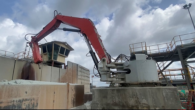 Rock breaker rebuild by Sandvik Rock Processing keeps crushing on track at Ghana gold mine