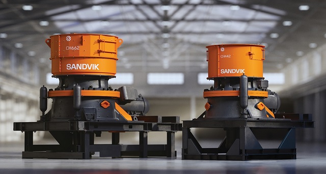 Sandvik introduces next generation CH442 and CH662 cone crushers