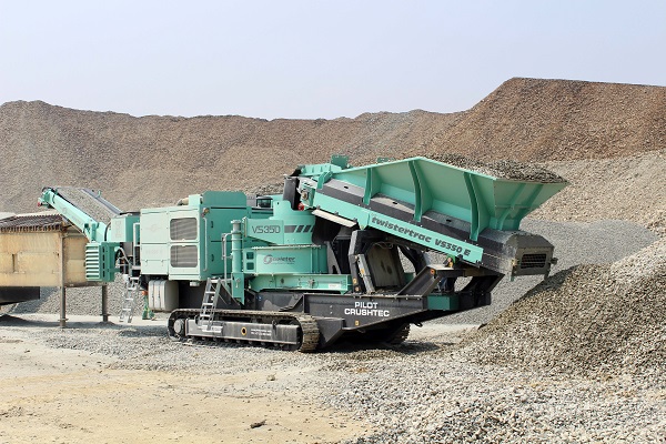 Pilot Crushtec targets European growth at Hillhead with Stage V TwisterTrac