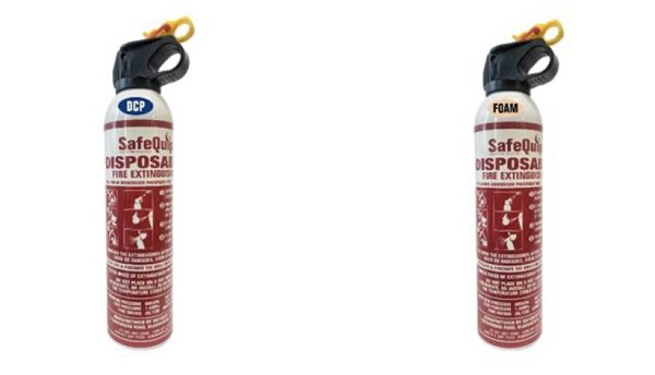 SafeQuip launches new disposable extinguishers