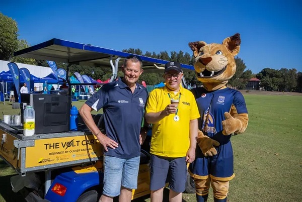 University of the Western Cape revamps golf cart into a renewable energy marvel