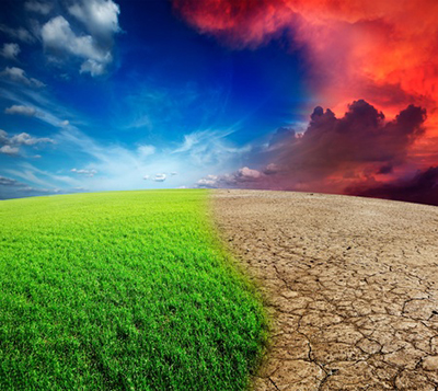 Climate change collision course