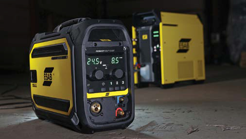 ESAB adds productivity enhancing WeldModes to Warrior range