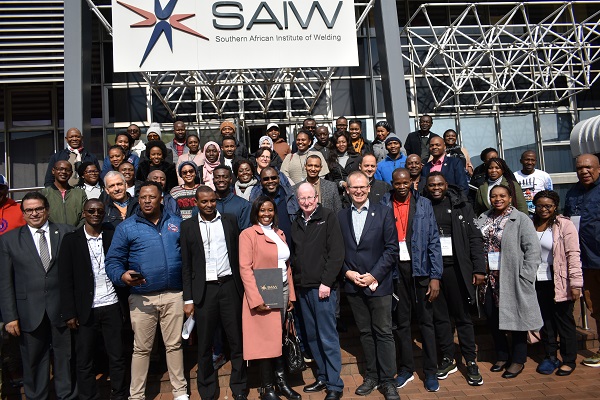 SAIW hosted an NDT training course for a group of students from across Africa