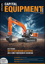 Capital Equipment News June 2025 cover web