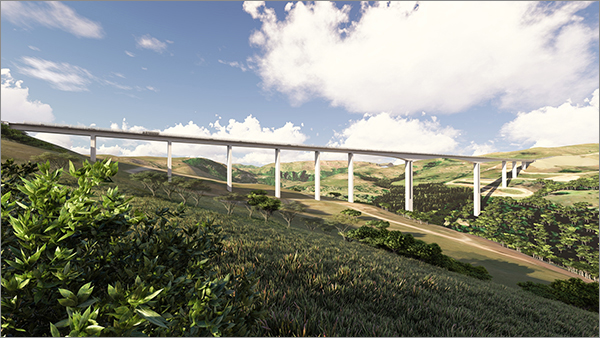 Mtentu Bridge Africas tallest and longest cantilever bridge in the making