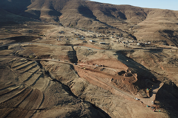 Trio of LHWP II major bridges under construction