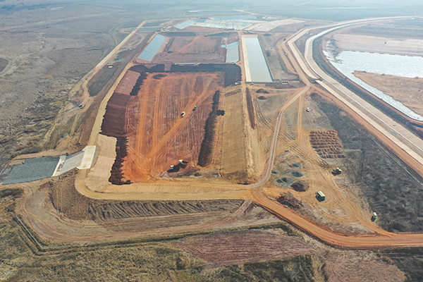 Kendal Ash Disposal facility nears completion