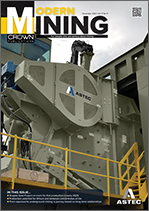 Modern Mining November 2021 cover