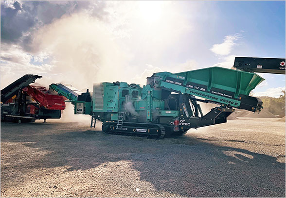 Optimising sand production with a VSI