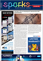 Sparks Electrical News October 2020 cover