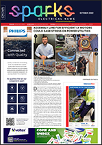 Sparks Electrical News October 2022 cover