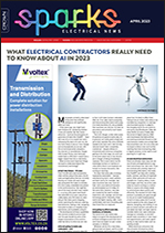 Sparks Electrical News April 2023 cover web