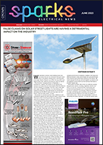Sparks Electrical News June 2023 cover web