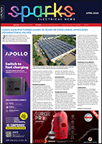 Sparks Electrical News April 2024 web cover