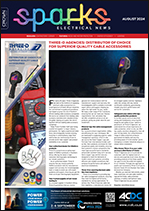 Sparks Electrical News August 2024 cover web