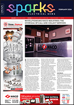 Sparks Electrical News February 2024 cover web