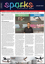 Sparks Electrical News January 2024 web cover