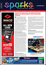 Sparks Electrical News October 2024 cover web