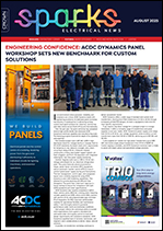 Sparks Electrical News August 2025 cover web