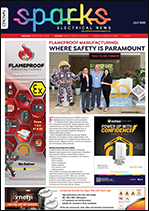 Sparks Electrical News July 2025 cover web