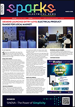 Sparks Electrical News March 2025 cover web