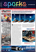 Sparks Electrical News September 2025 cover web